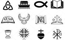 Православная символика, религиозные символы христианства и их значение, знаки православия, символ христианской веры троица, знак святых, библейские символы, древние христианские символы